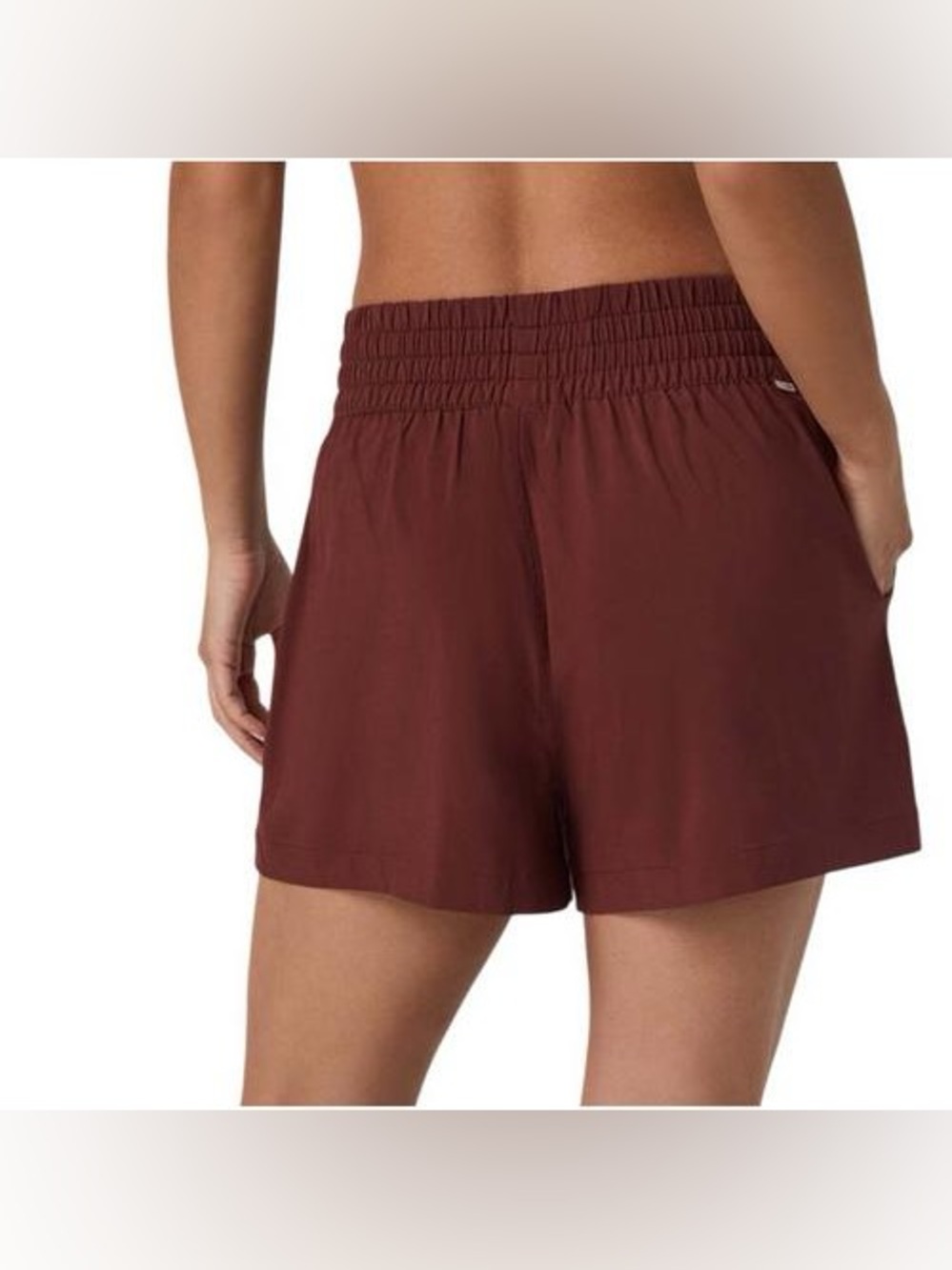 NWT Women's Vuori Villa Shorts Burnt Sienna Small VW3015 - Picture 5 of 13